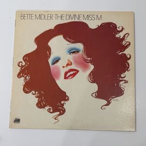 *Bette Midler THE DIVINE MISS M vinyl vintage record